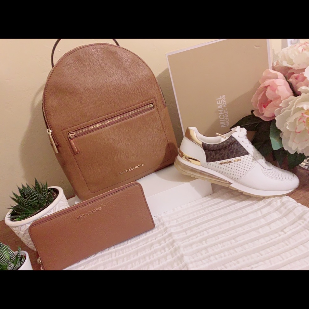 Mk bundle...  mk shoes, backpack and wallet